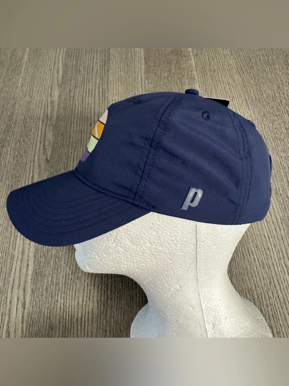 Prince Tennis Girls Graphic Cap Navy Adjustable Hat NEW OSFA